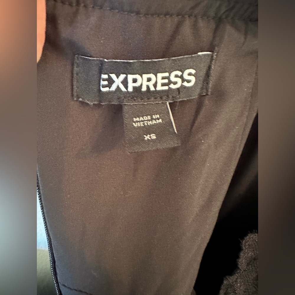 Express | Faux Leather Midi Dress | Size XS - Picture 3 of 6
